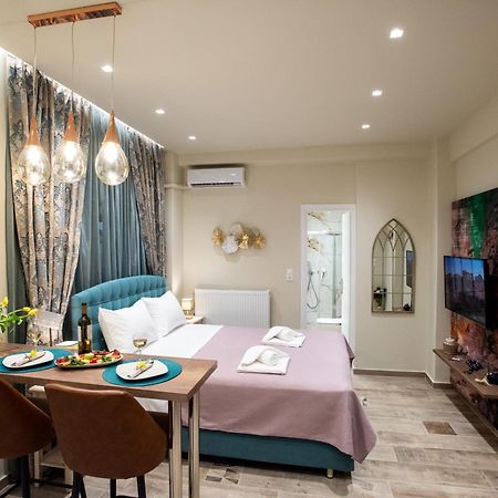 Blue Ark Romantic Studio Under Acropolis Atenas Exterior foto