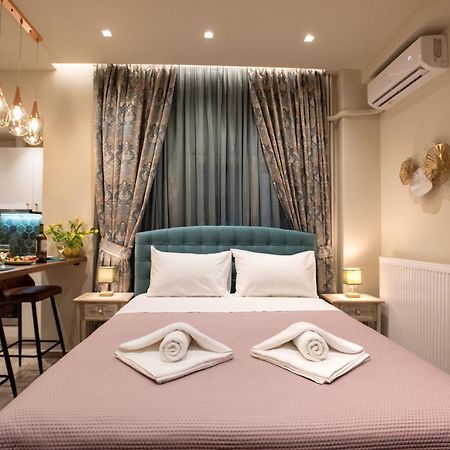 Blue Ark Romantic Studio Under Acropolis Atenas Exterior foto