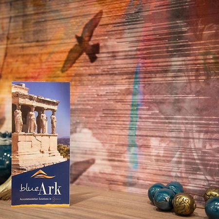 Blue Ark Romantic Studio Under Acropolis Atenas Exterior foto