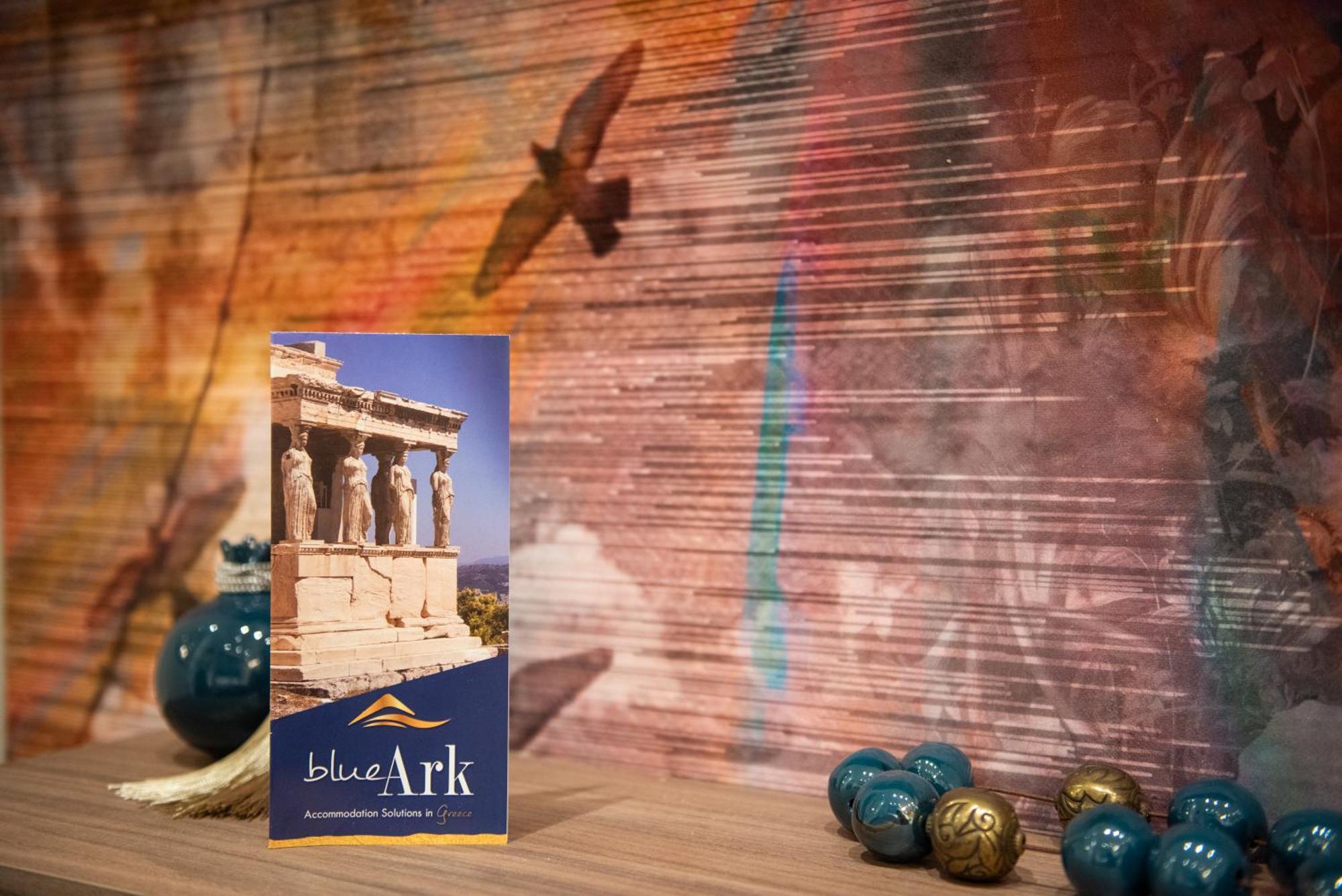 Blue Ark Romantic Studio Under Acropolis Atenas Exterior foto