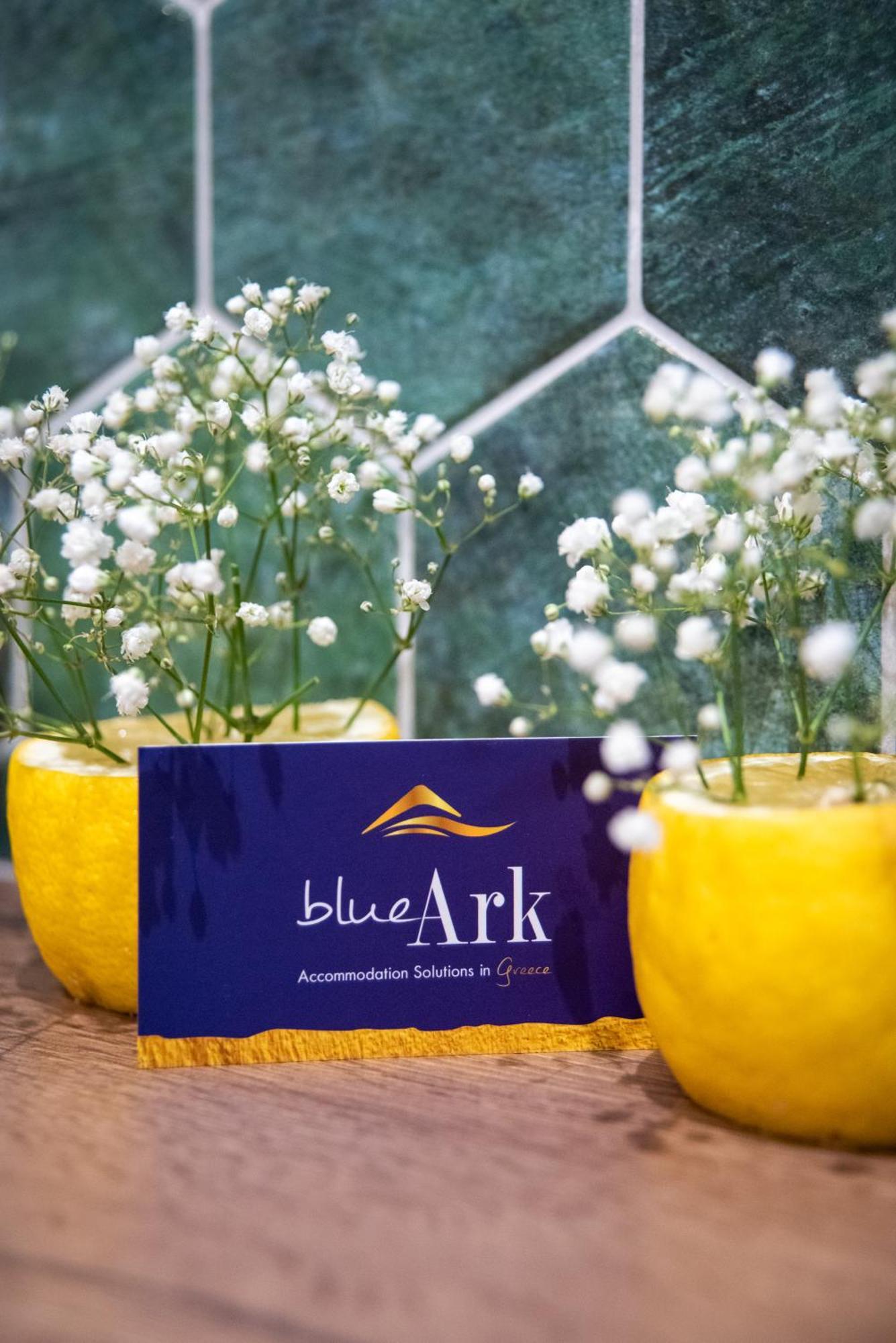 Blue Ark Romantic Studio Under Acropolis Atenas Exterior foto