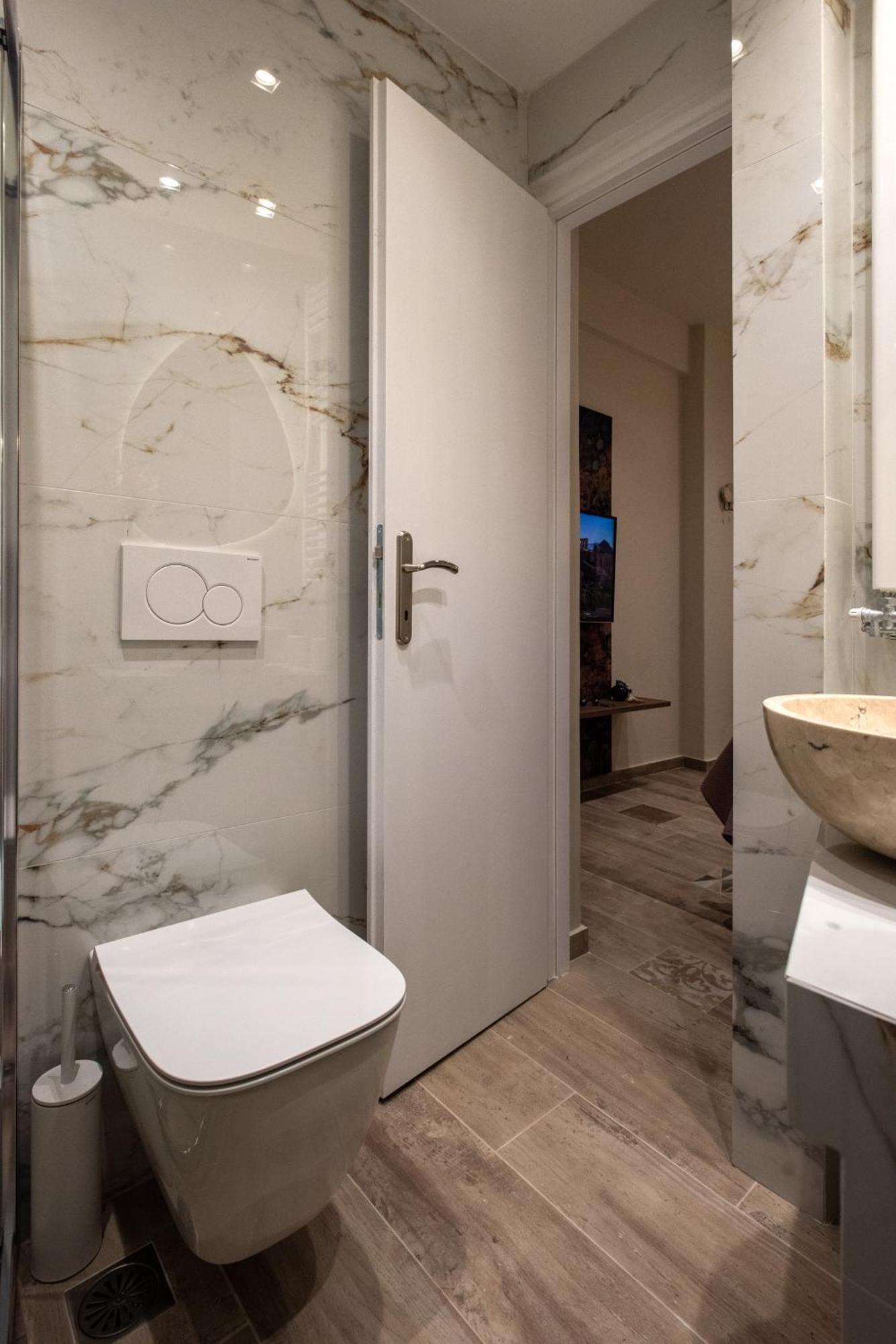 Blue Ark Romantic Studio Under Acropolis Atenas Exterior foto